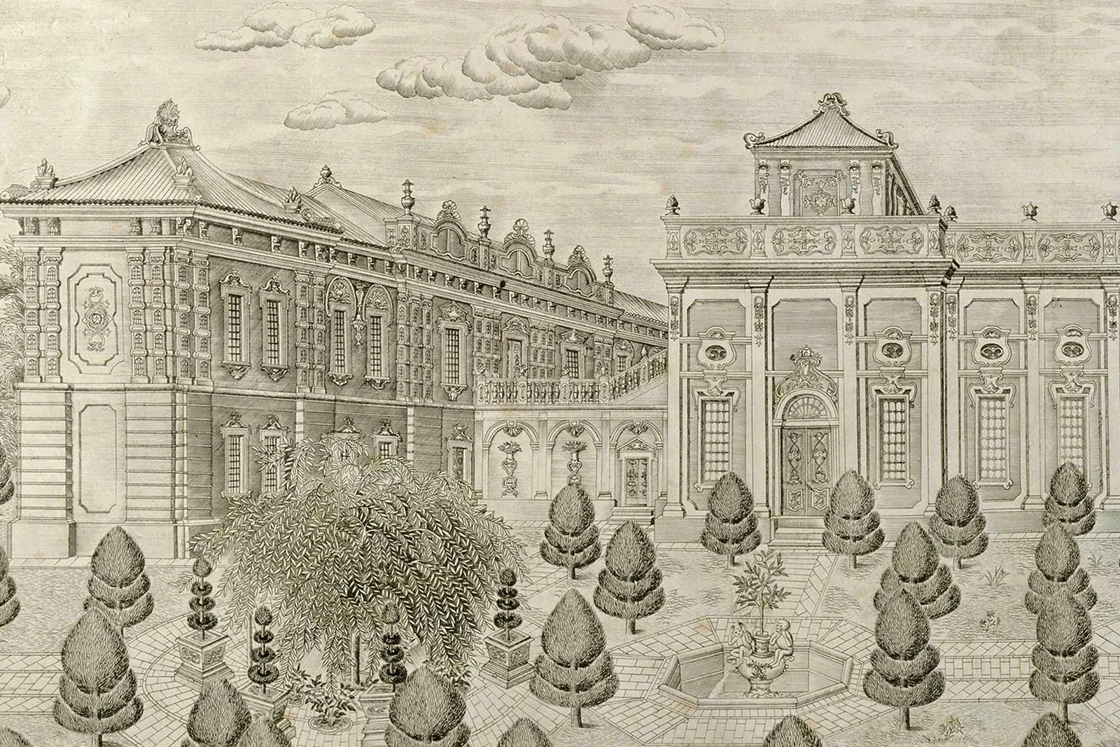 圆明园建筑版画册局部 (13)