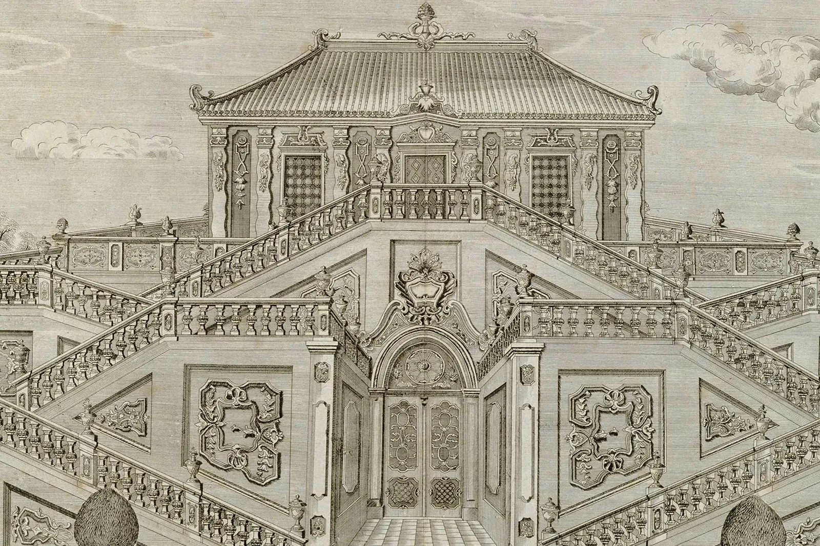 圆明园建筑版画册局部 (12)