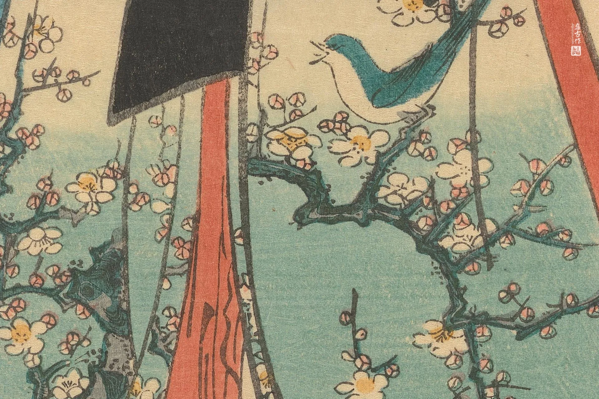 歌川国贞《第三幕》高清局部 (3)