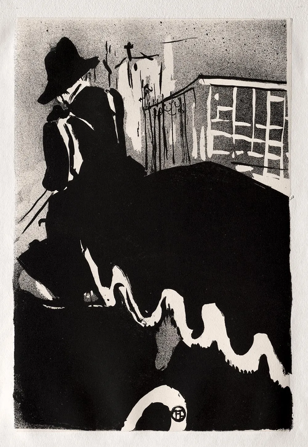 罗特列克版画《最终叙事曲》