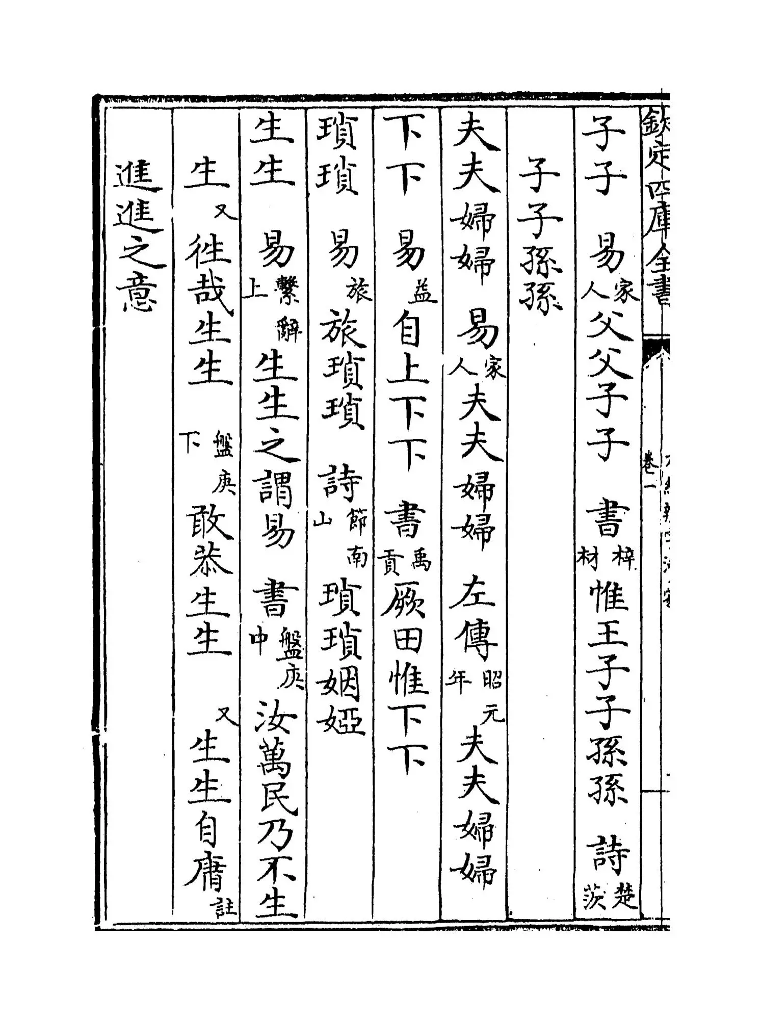 九经辨字渎蒙(清·沈炳震) (2)