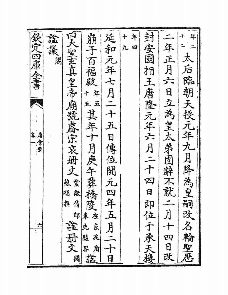 唐会要(宋·王溥) (11)