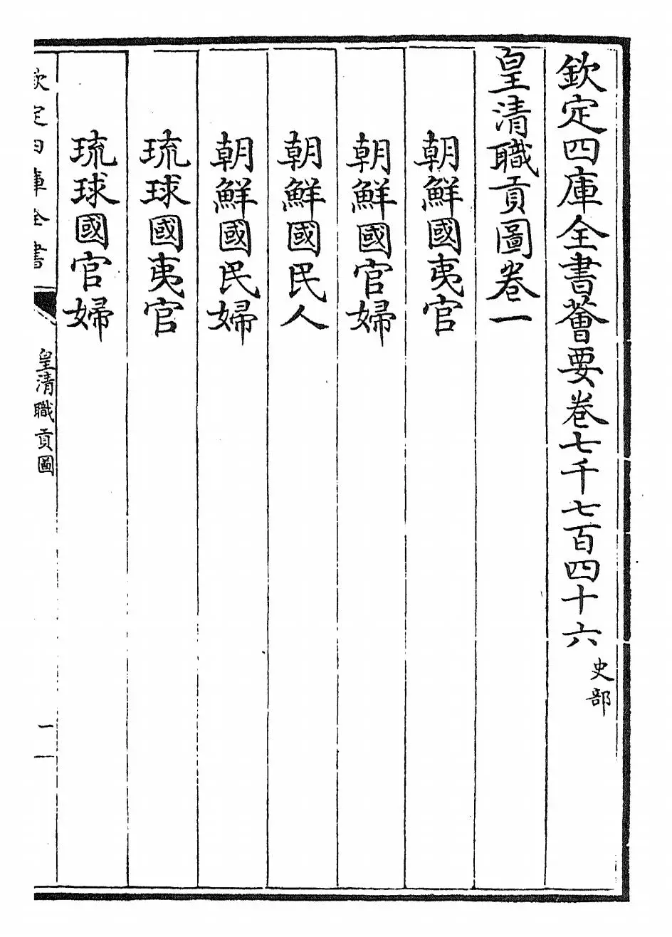 皇清职贡图(清·傅恒) (1)