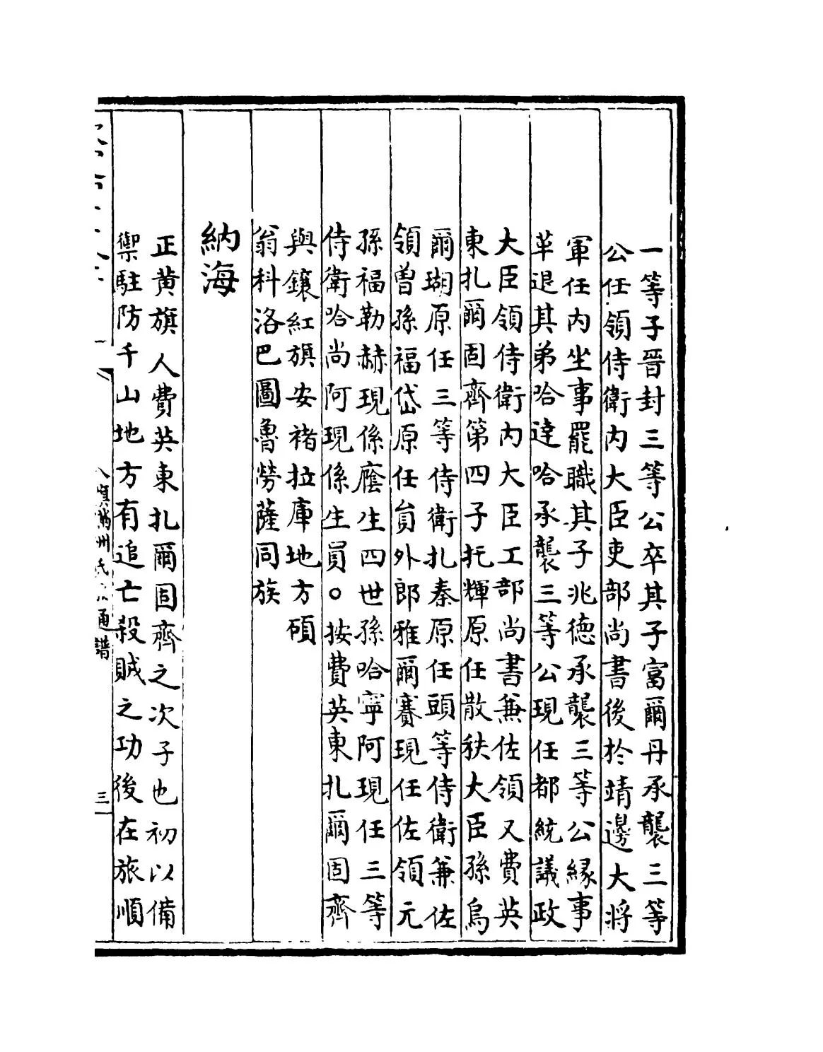 八旗满洲氏族通谱(清·弘昼、鄂尔泰等) (5)
