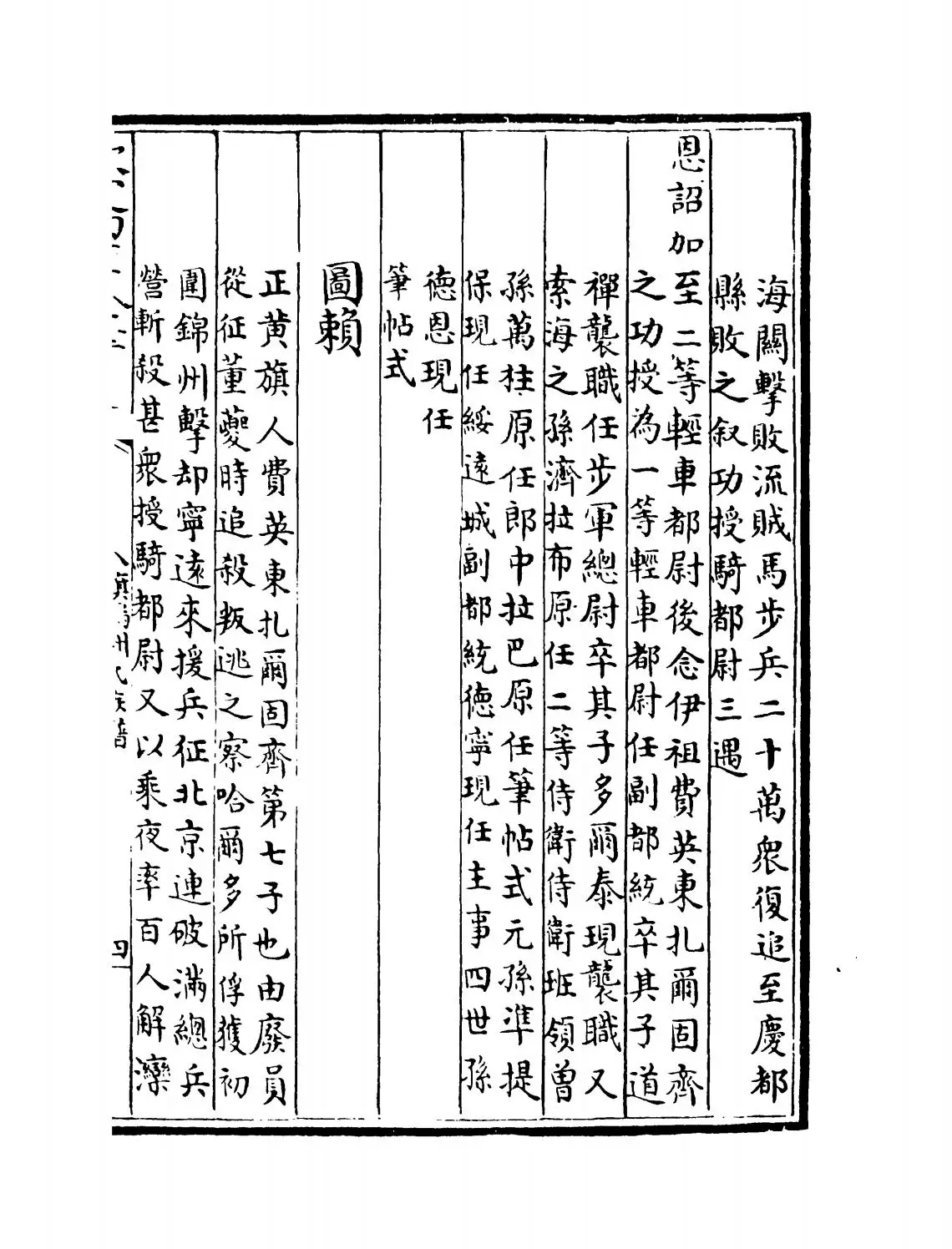 八旗满洲氏族通谱(清·弘昼、鄂尔泰等) (7)