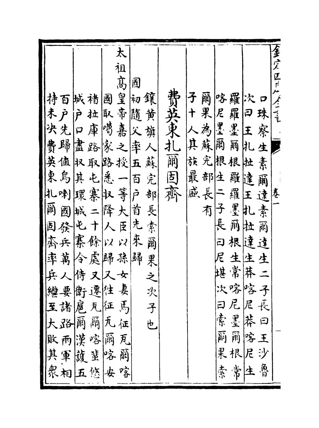 八旗满洲氏族通谱(清·弘昼、鄂尔泰等) (2)