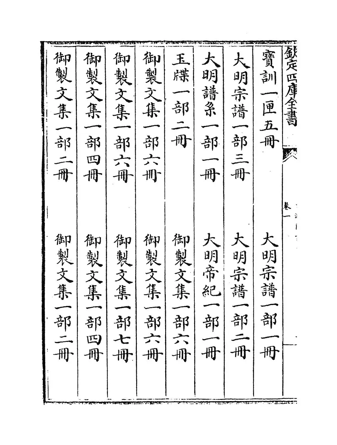 文渊阁书目(明·杨士奇) (2)