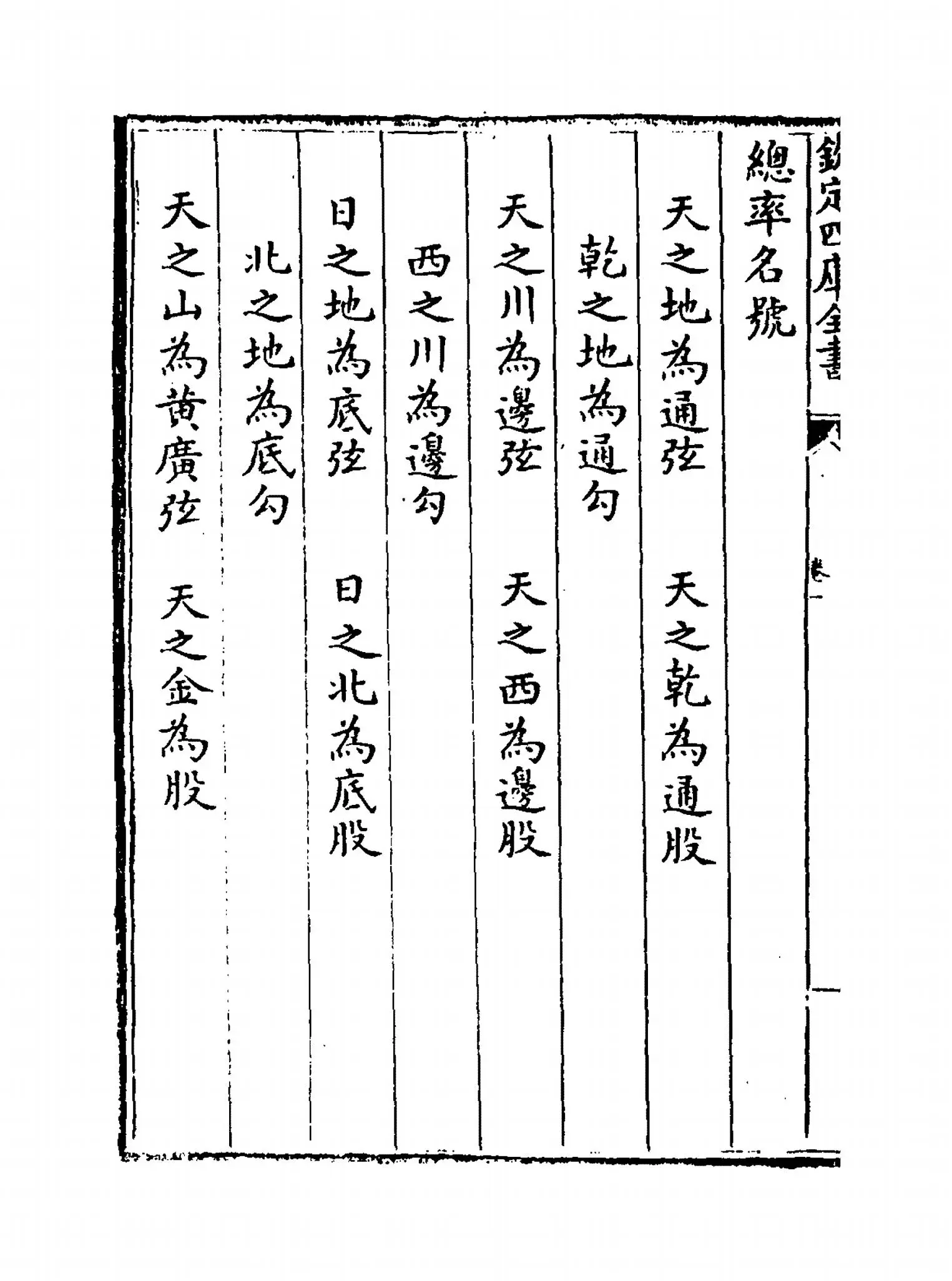 测圆海镜(元·李治) (2)