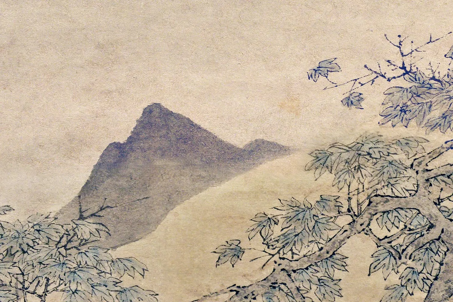 仇英《梧竹书堂图》高清大图局部 (9)