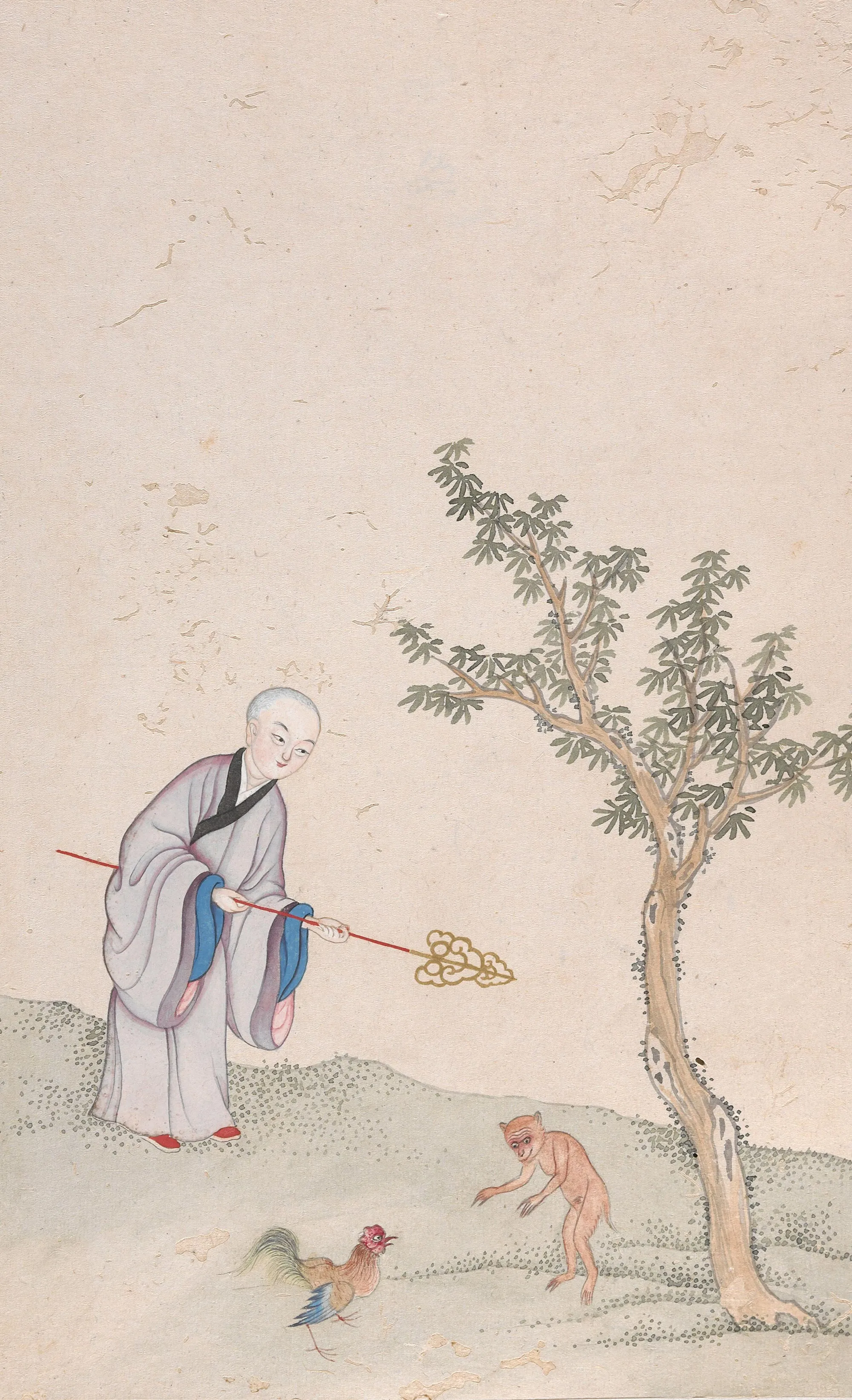 传焦秉贞《历代推背图》册页高清图-3
