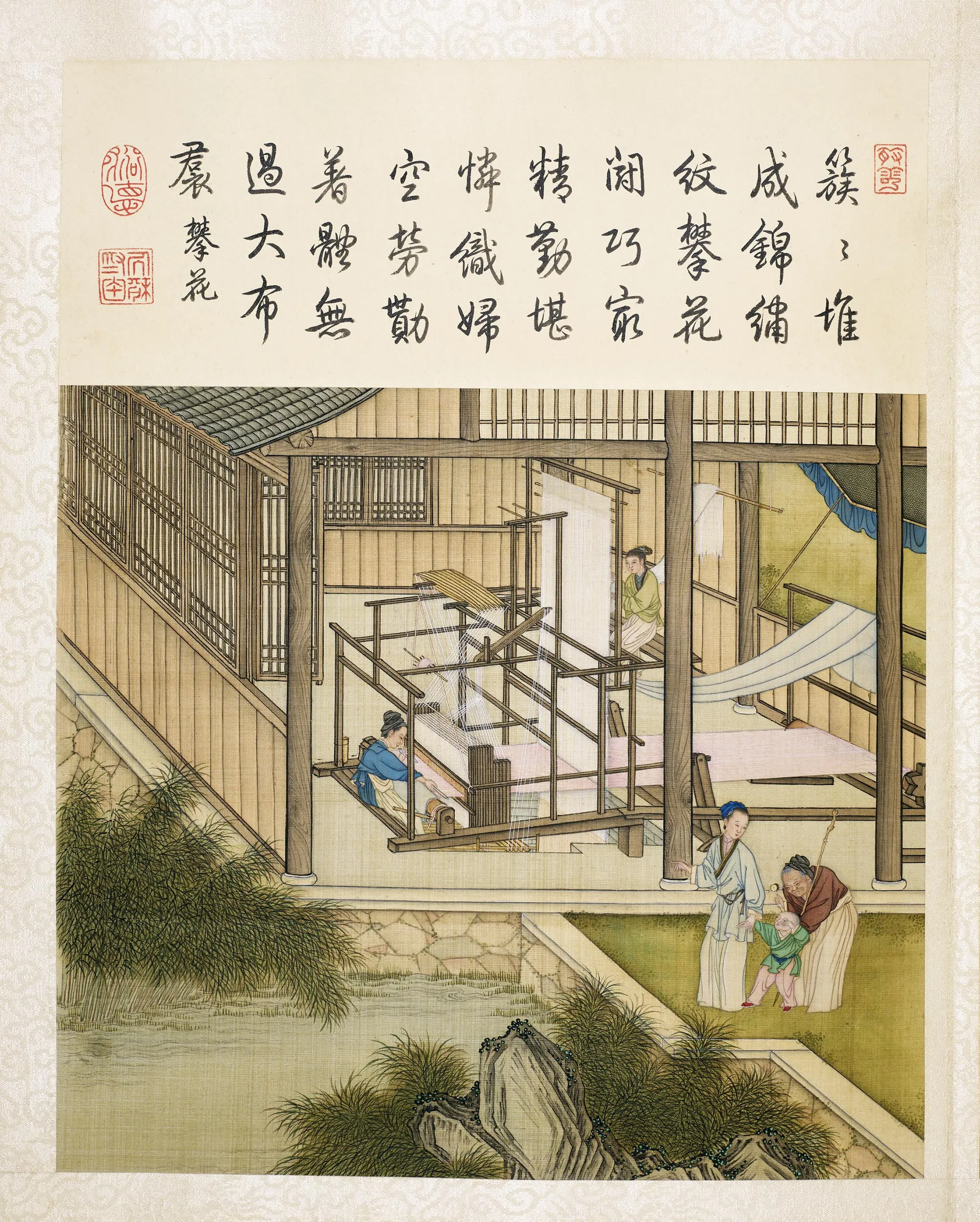 陈枚《耕织图》册