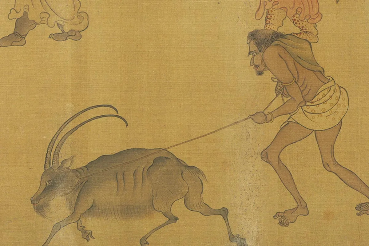 阎立本《职贡图》局部 (8)