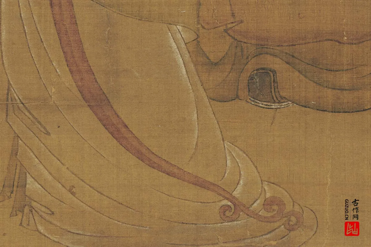 周昉佛道人物画《麻姑仙坛记图》高清大图局部 (7)