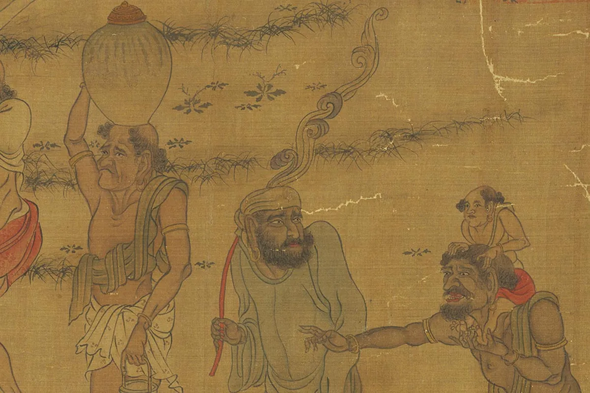 阎立本《职贡图》局部 (1)