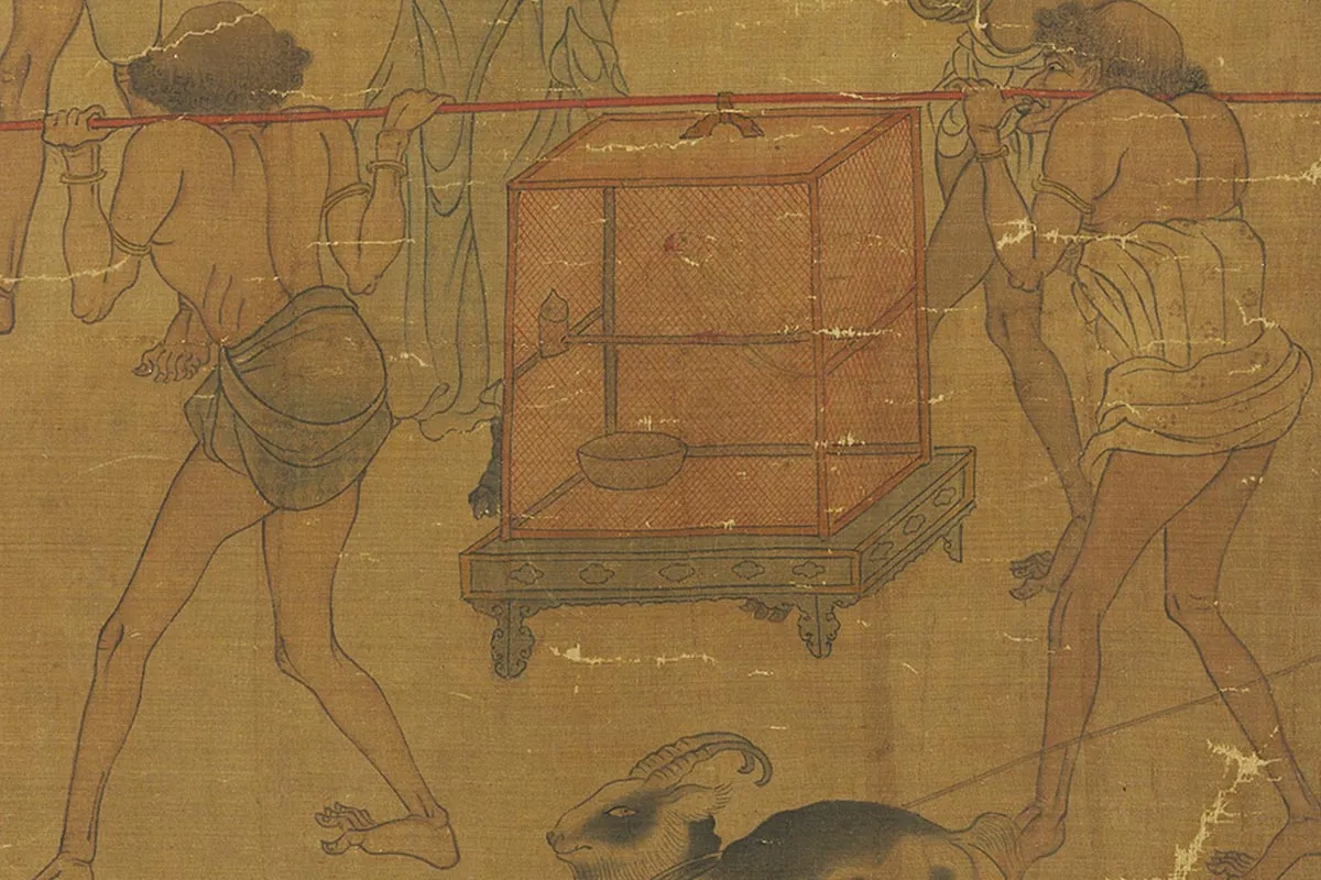 阎立本《职贡图》局部 (2)