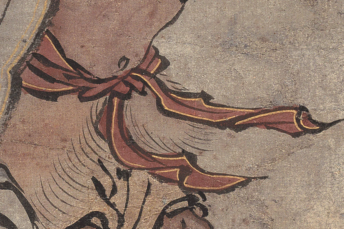 朱见深人物画《岁朝佳兆图》局部细节 (8)