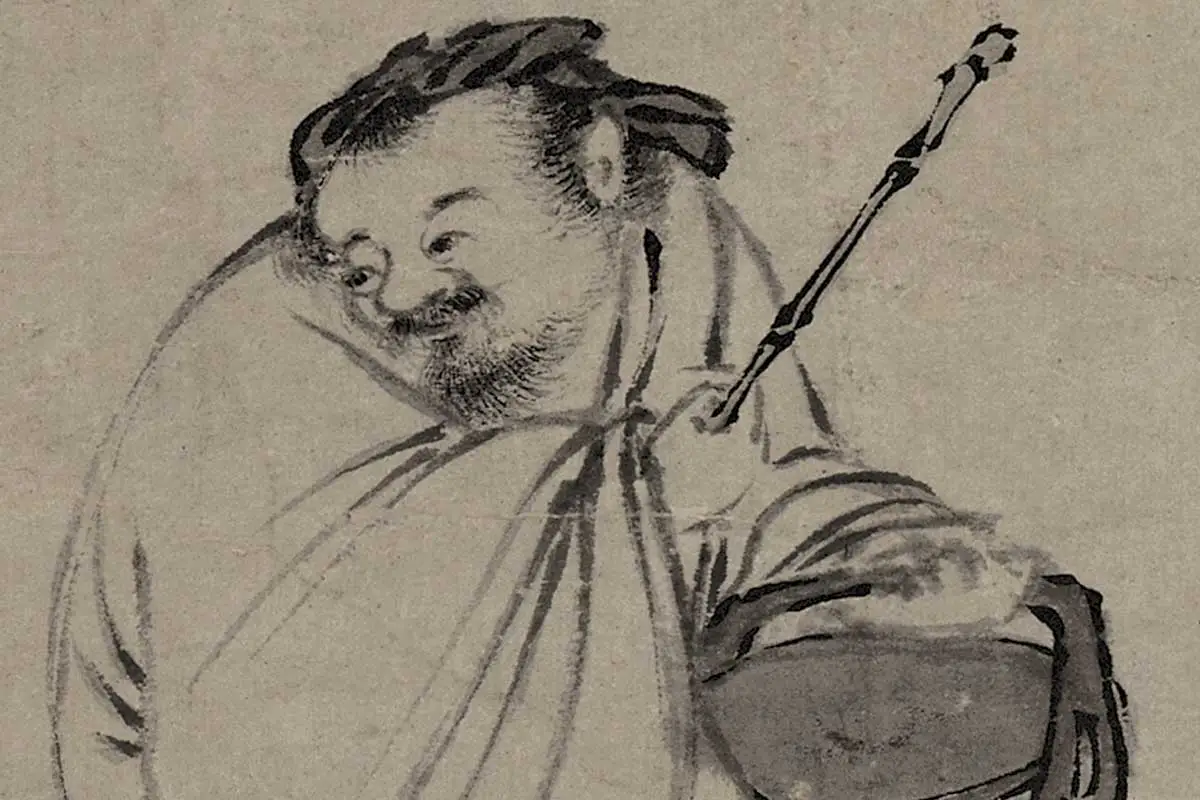 李士达《三驼图》高清大图局部细节 (2)