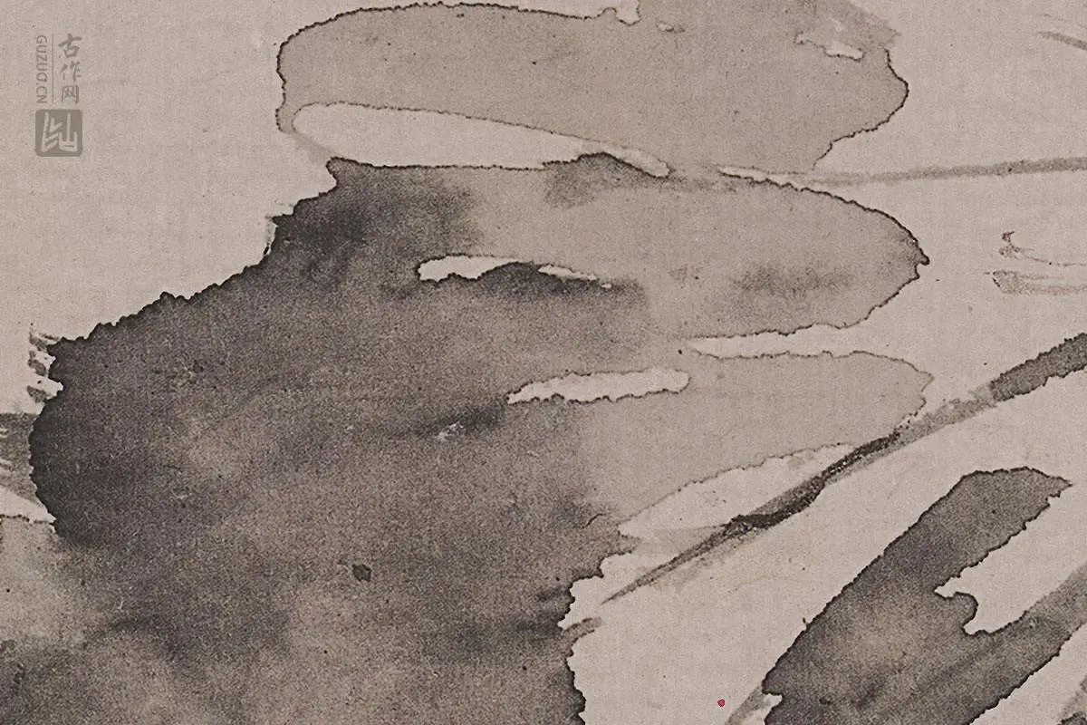 徐渭水墨写意《黄甲图》高清大图局部细节 (8)