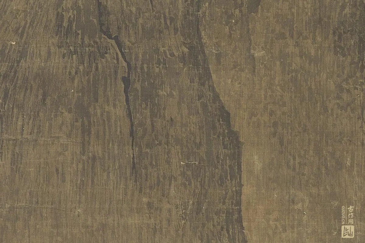 北宋山水画·范宽《溪山行旅图》高清大图局部细节 (19)