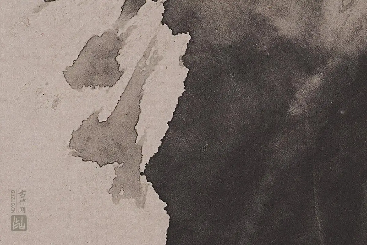 徐渭水墨写意《黄甲图》高清大图局部细节 (9)