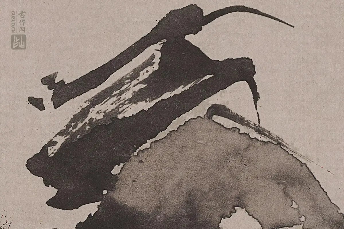 徐渭水墨写意《黄甲图》高清大图局部细节 (5)