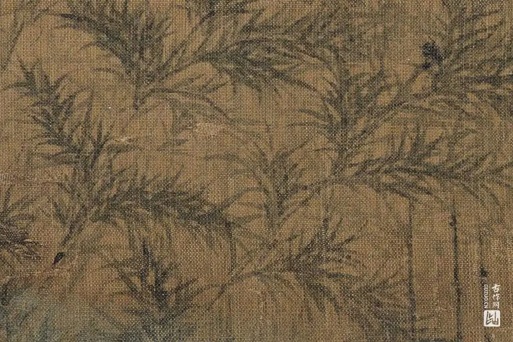 赵孟頫绘画作品《自写小像》局部 (2)