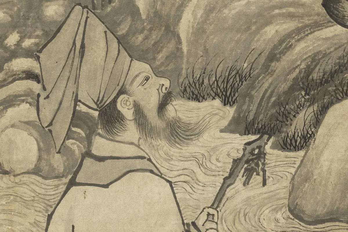 丁云鹏《三生图》轴局部 (3)