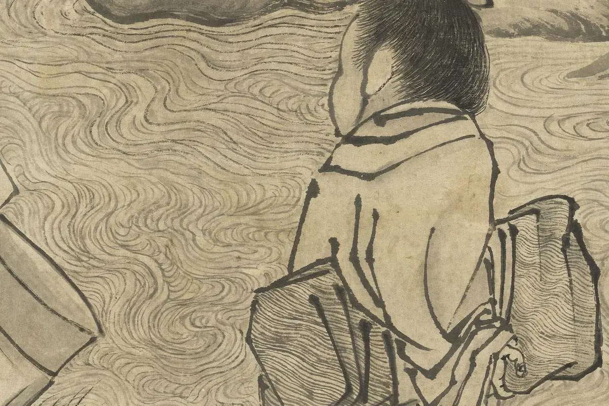 丁云鹏《三生图》轴局部 (4)