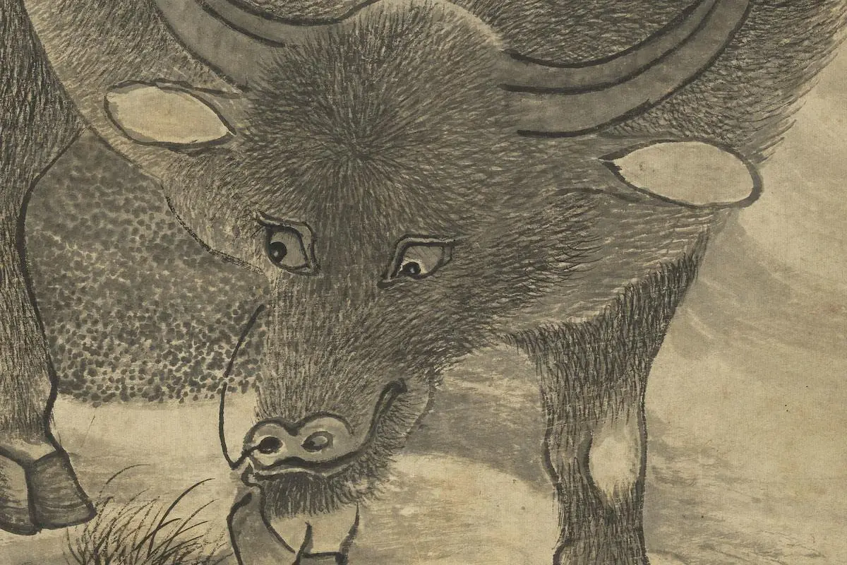 丁云鹏《三生图》轴局部 (2)