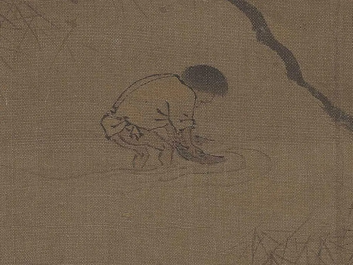 秋林放犊图局部 (1)