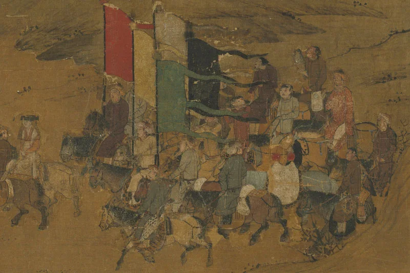 文姬归汉图册局部 (4)