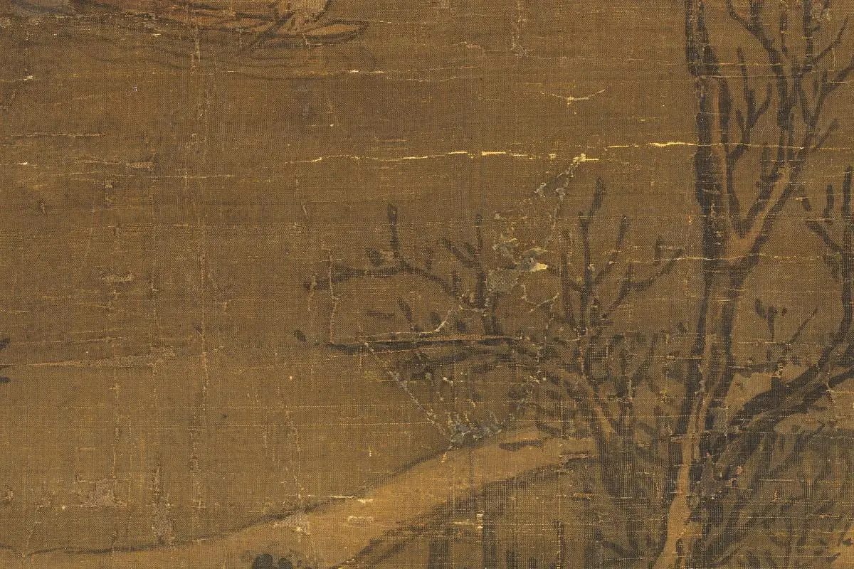 李唐《雪江图》局部 (8)