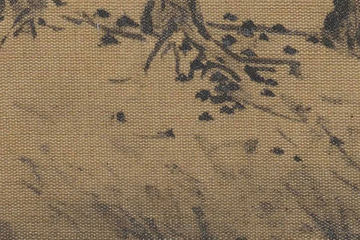 夏禹玉《雪溪放牧图》局部 (5)