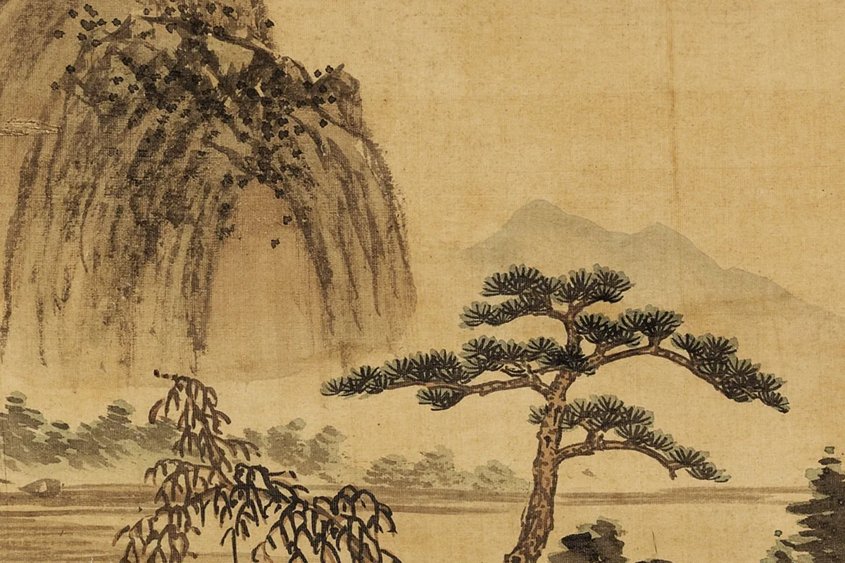 清·张雨森山水画册局部 (8)