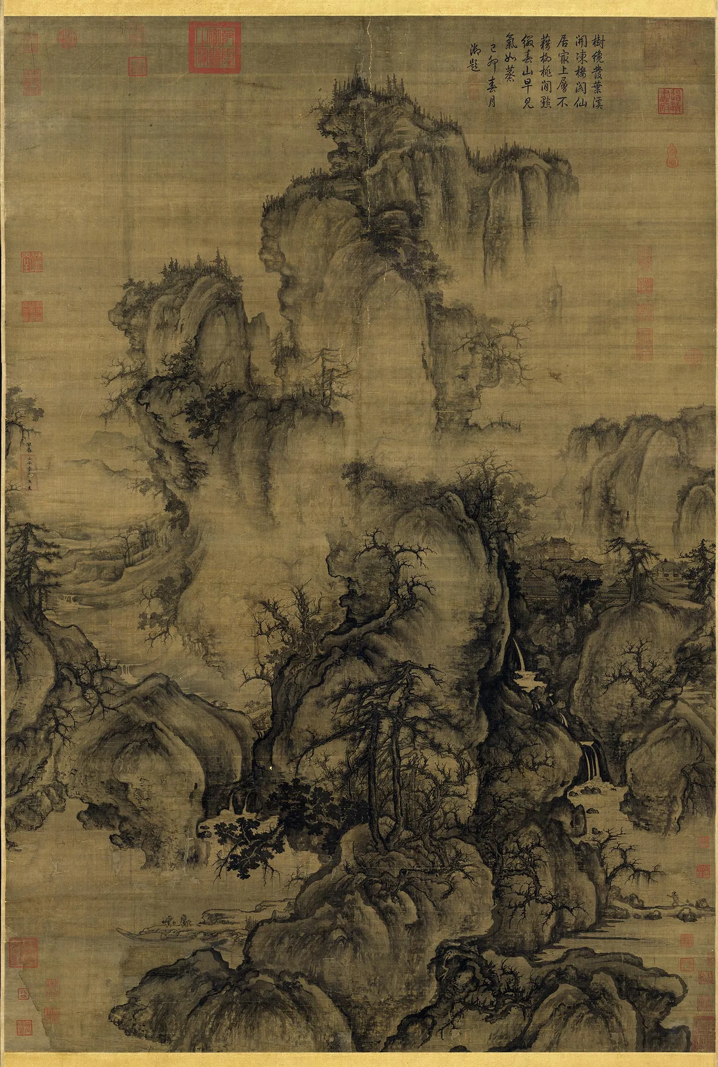 郭熙《早春图》高清图片