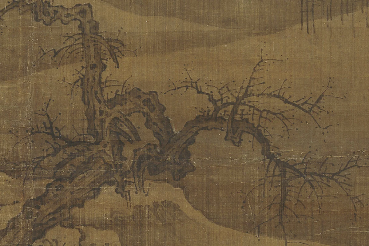 郭熙《寒林图》局部 (2)