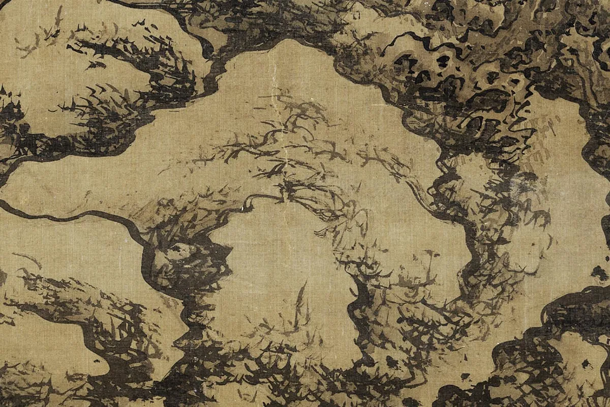 传郭熙画雪景图局部 (2)