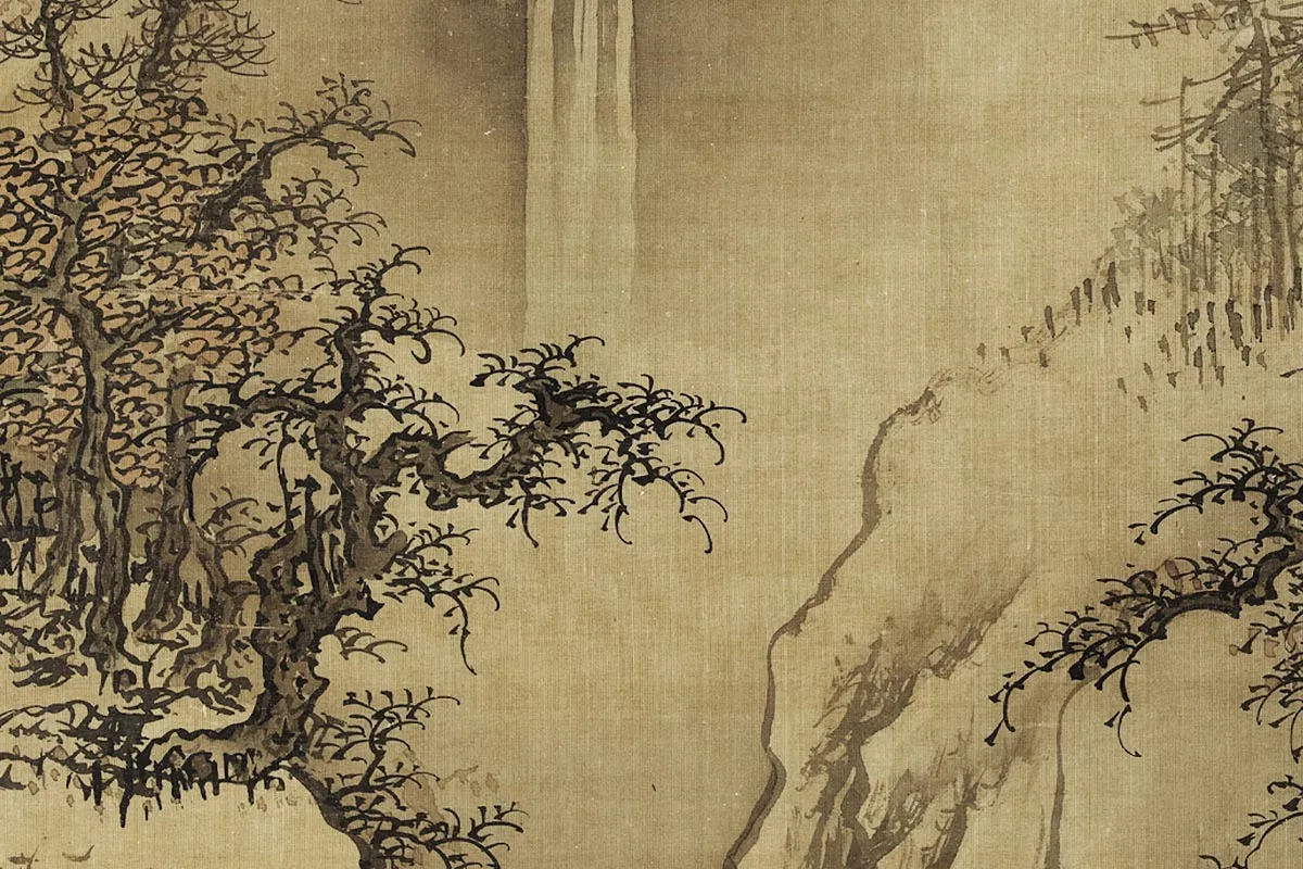 传郭熙画雪景图局部 (5)