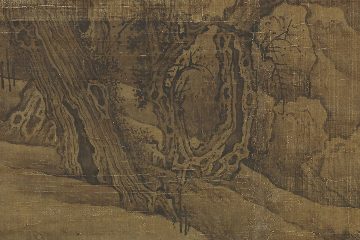 郭熙《寒林图》局部 (1)