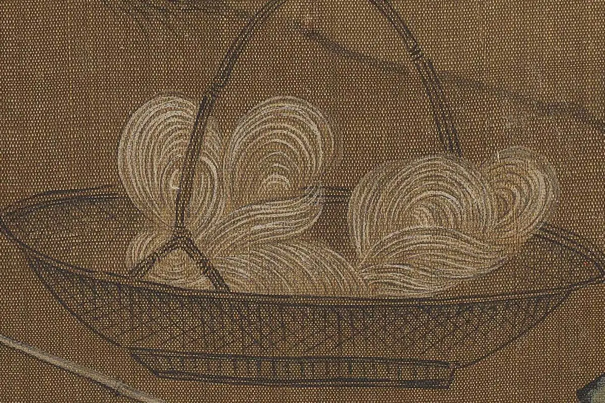 西子浣纱图高清大图局部 (3)