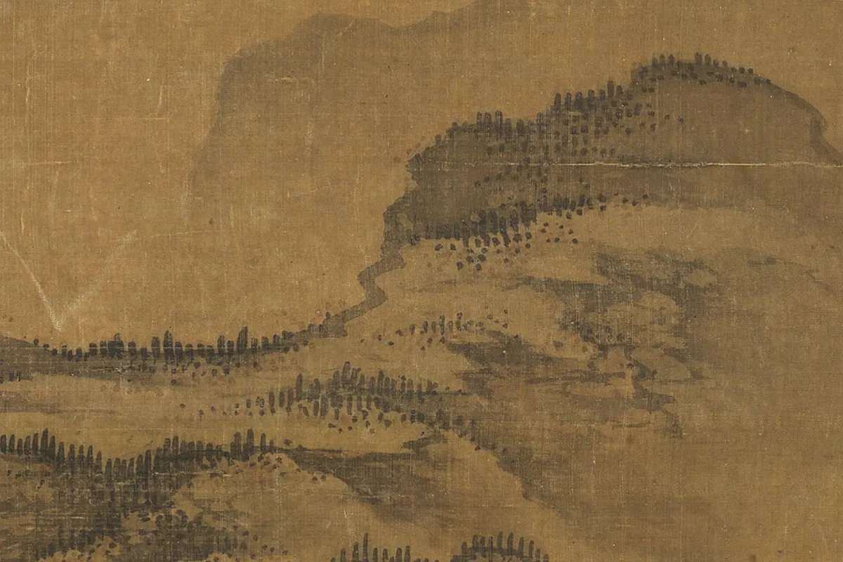 郭熙《秋山行旅图》局部 (9)