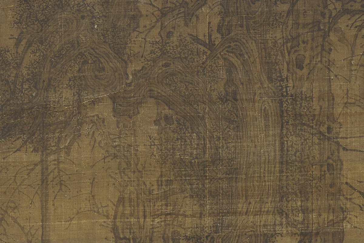 郭熙《寒林图》局部 (4)