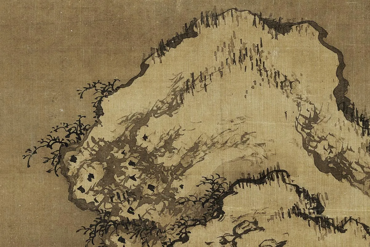 传郭熙画雪景图局部 (8)