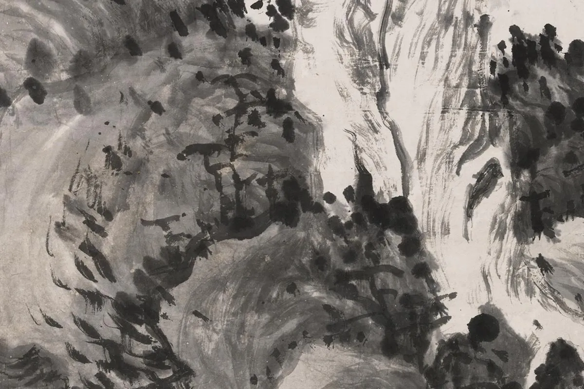 文徵明《仿董源林泉静钓图》 (3)