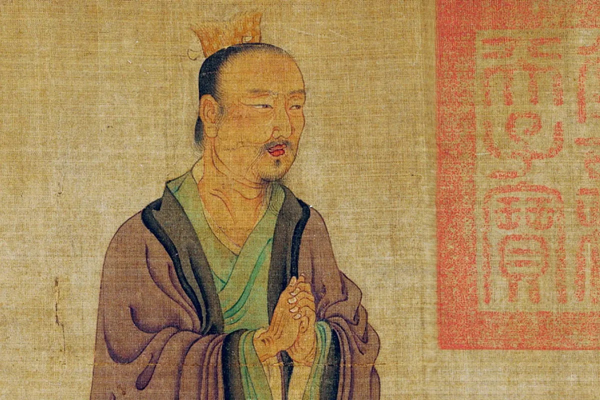 周文矩人物画《明皇会棋图》局部 (3)