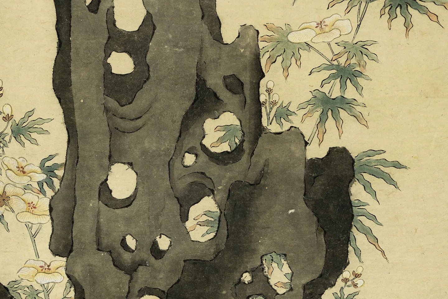 陈洪绶佛道人物画《罗汉图》局部 (4)