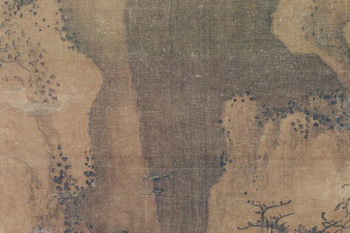 郭熙关山春雪图高清大图局部 (8)