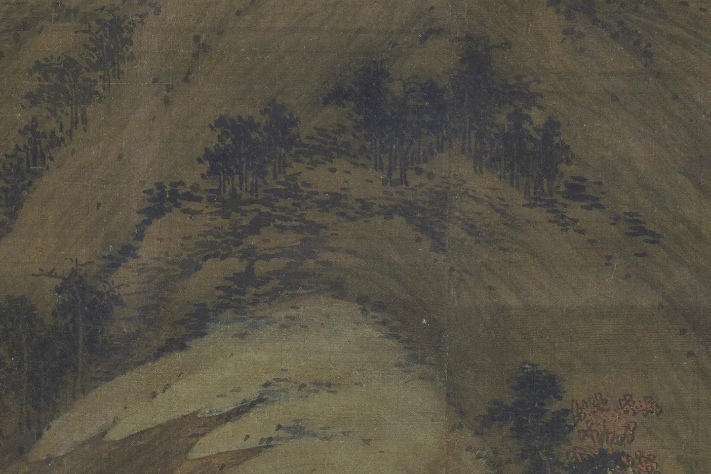 董源《龙宿郊民图》局部 (8)