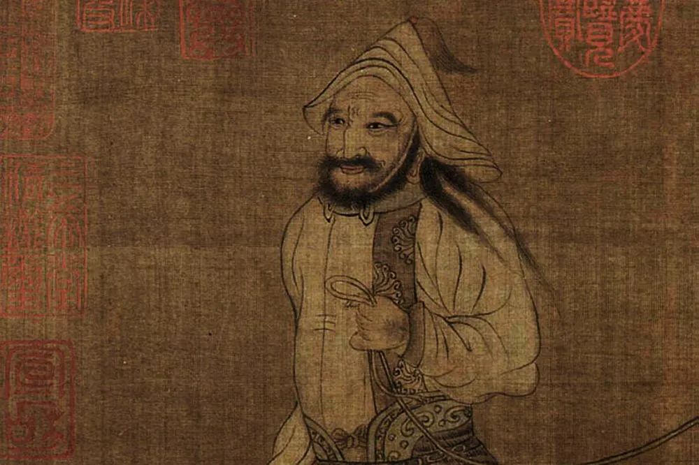 赵嵒《调马图》局部-01