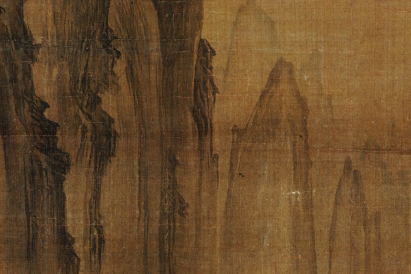 荆浩《渔乐图轴》局部 (10)